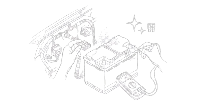 Ícone : banco automotivo sendo higienizado por uma extratora